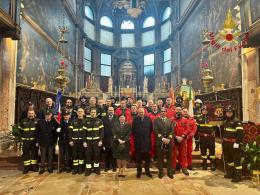 Venezia celebra Santa Barbara, patrona dei Vigili del Fuoco