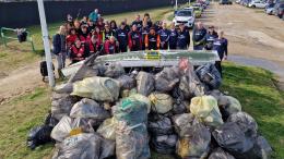 In 40 per pulire il litorale