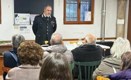 Truffe e come difendersi, l'incontro dei Carabinieri