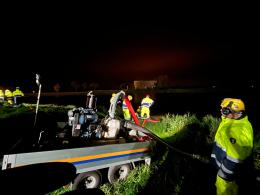 Notte di esercitazione per la Protezione Civile