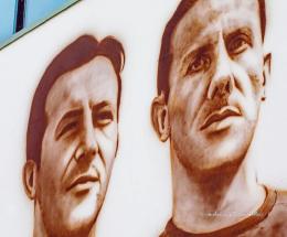Una festa per il murales “Ballarin”