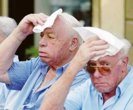 Covid e caldo, anziani più fragili