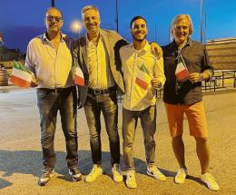 Speranzon e Amidei alla Festa tricolore
