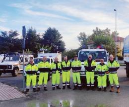 Gli angeli gialli in aiuto alle Marche