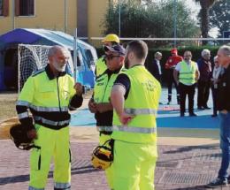 Allarme (falso) per esercitarsi