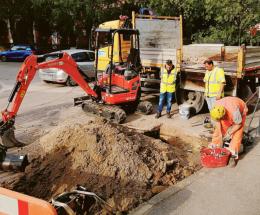 Cantieri gas, cambia la viabilità