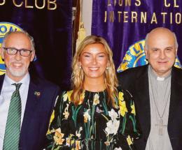 Il Lions avvia l’anno con il vescovo Dianin e un fitto programma