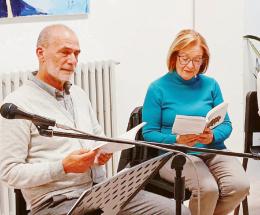 Successo per il reading sonoro con De Santis