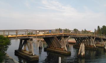 Da oggi chiude il ponte Baden Powell per i lavori della ciclovia Ven-To