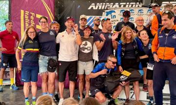 Vela e Triathlon in vetrina a Cortina