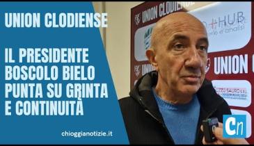 Union Clodiense, il presidente Boscolo Bielo punta su grinta e continuità